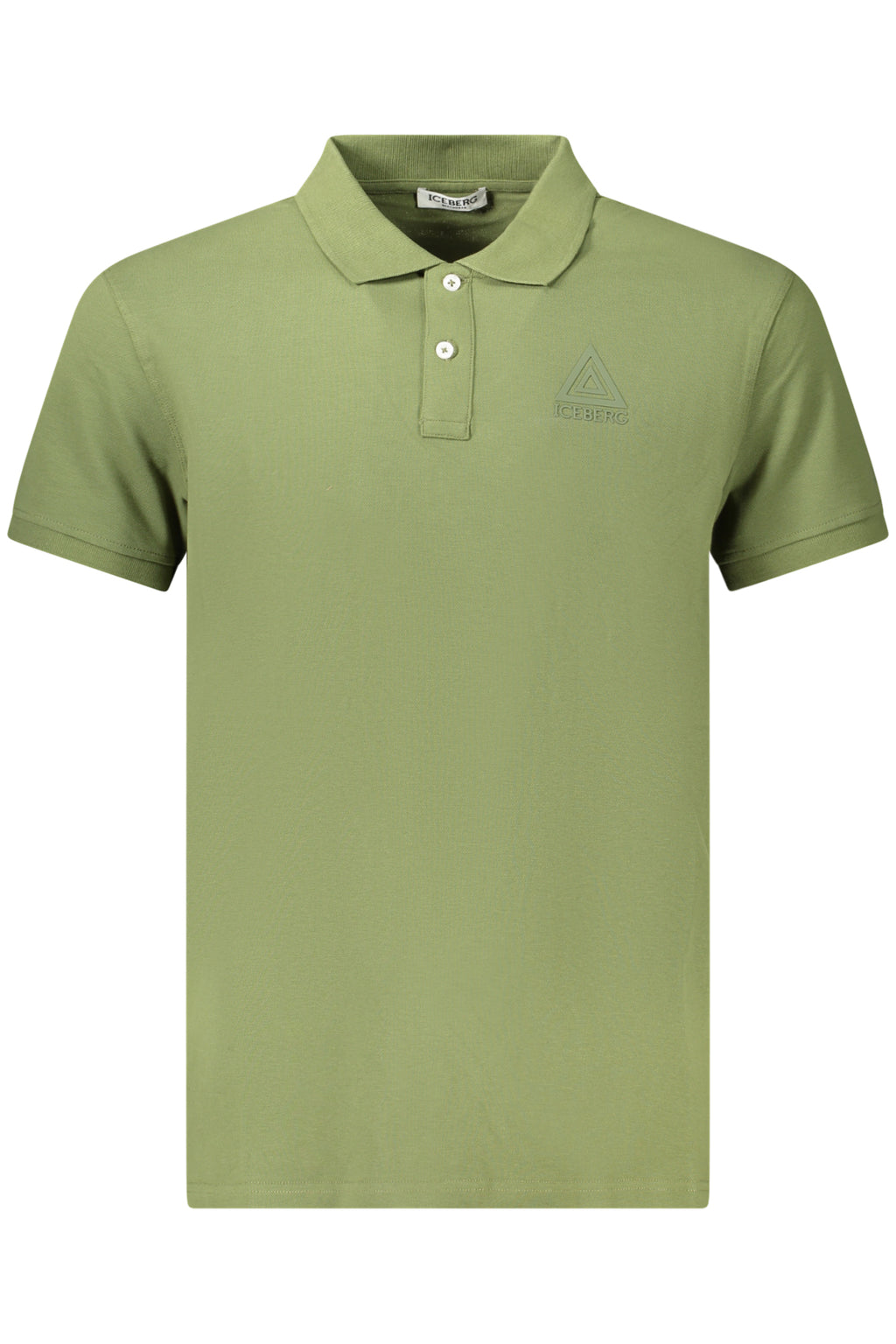 ICEBERG POLO MANICHE CORTE UOMO VERDE
