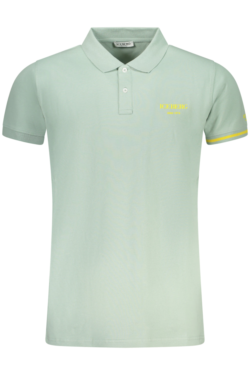 ICEBERG POLO MANICHE CORTE UOMO VERDE