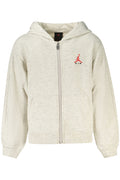 JORDAN FELPA CON ZIP BAMBINO GRIGIO