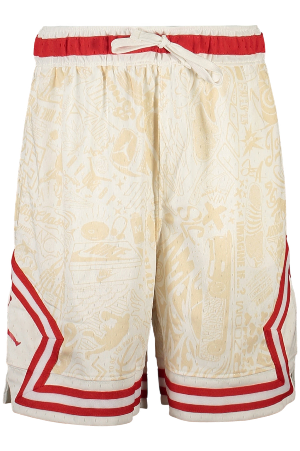 JORDAN PANTALONE SHORT BAMBINO BIANCO