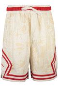 JORDAN PANTALONE SHORT BAMBINO BIANCO