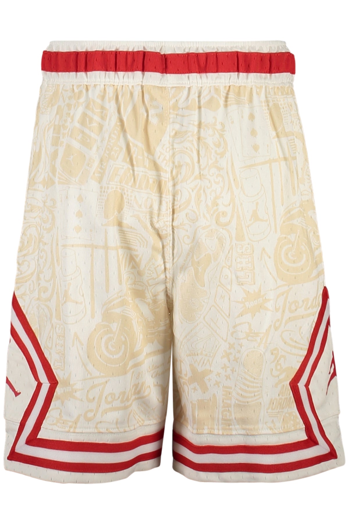 JORDAN PANTALONE SHORT BAMBINO BIANCO