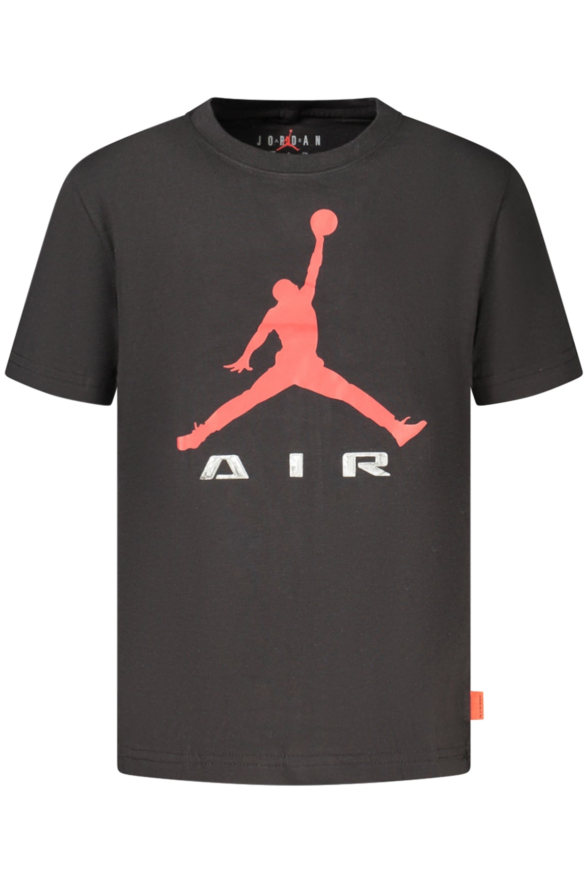 JORDAN T-SHIRT MANICHE CORTE BAMBINO NERO
