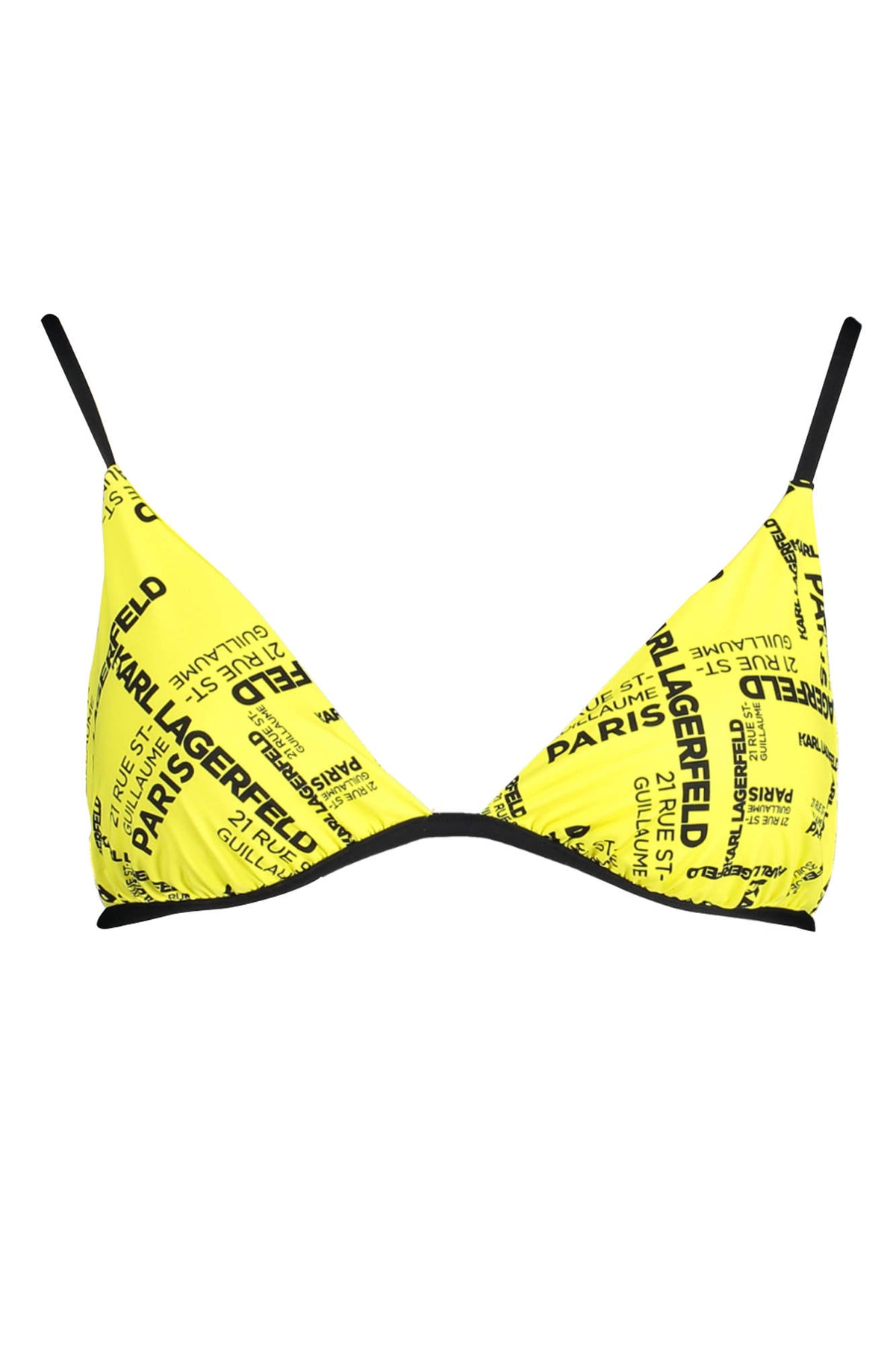 KARL LAGERFELD BEACHWEAR COSTUME PARTE SOPRA DONNA GIALLO