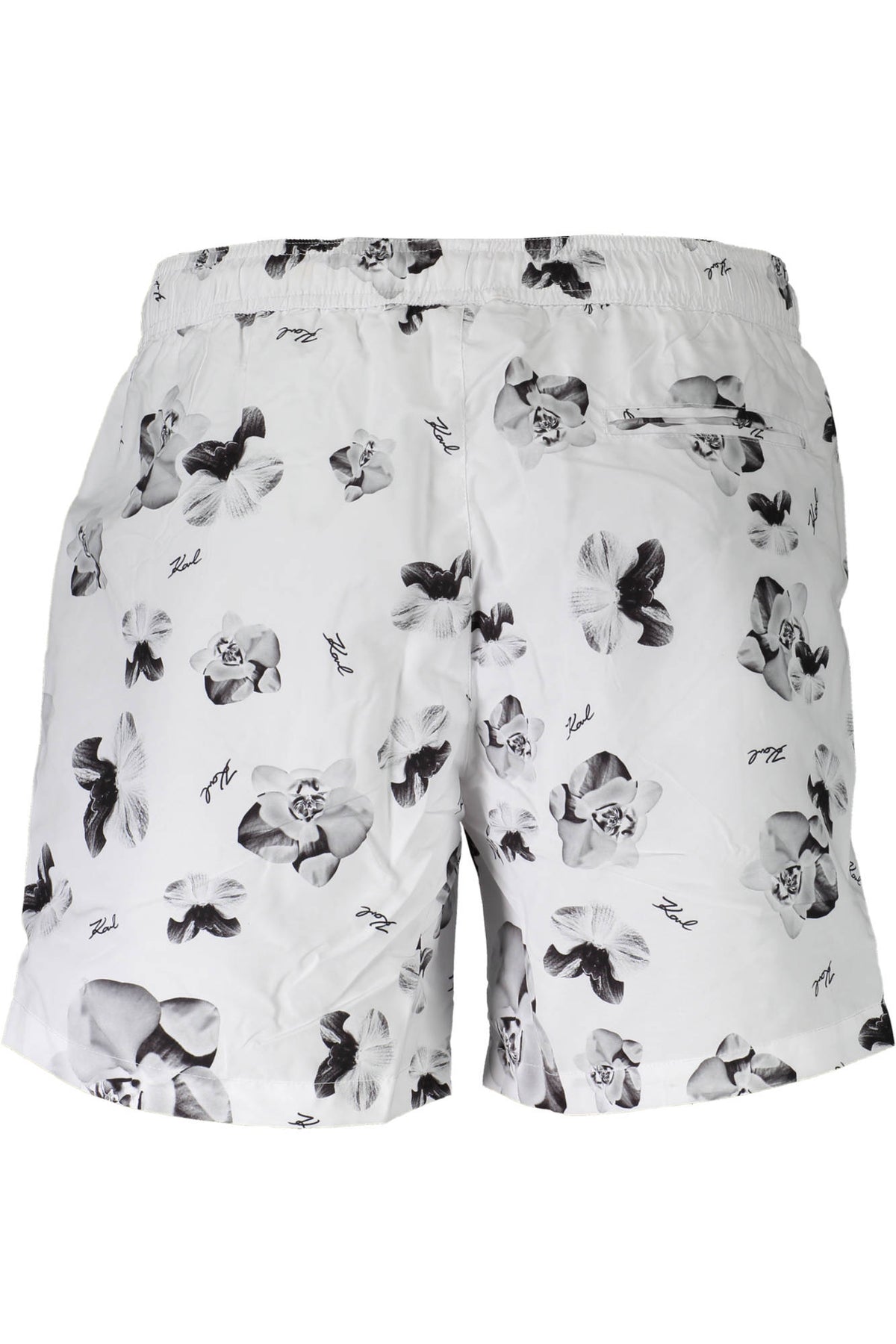 KARL LAGERFELD BEACHWEAR COSTUME PARTE SOTTO UOMO BIANCO