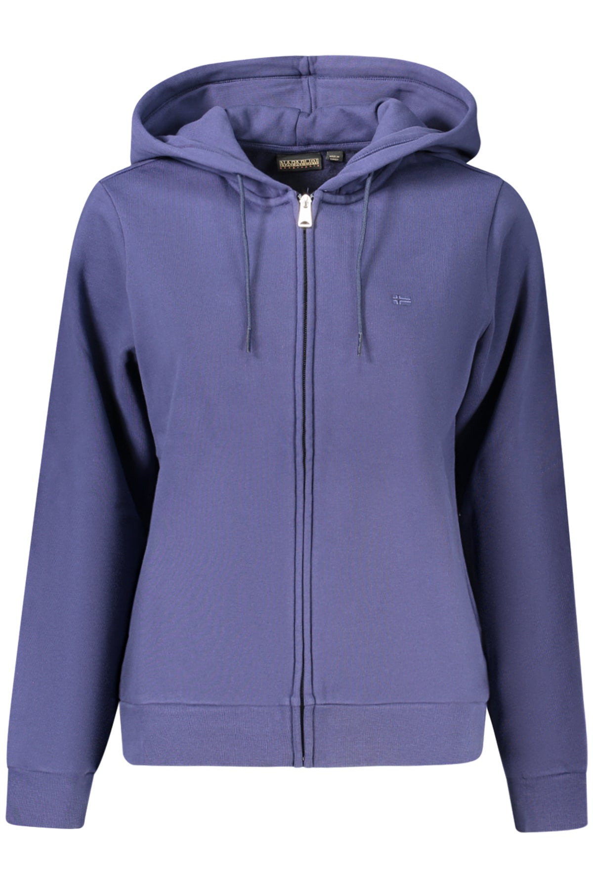 NAPAPIJRI FELPA CON ZIP DONNA BLU