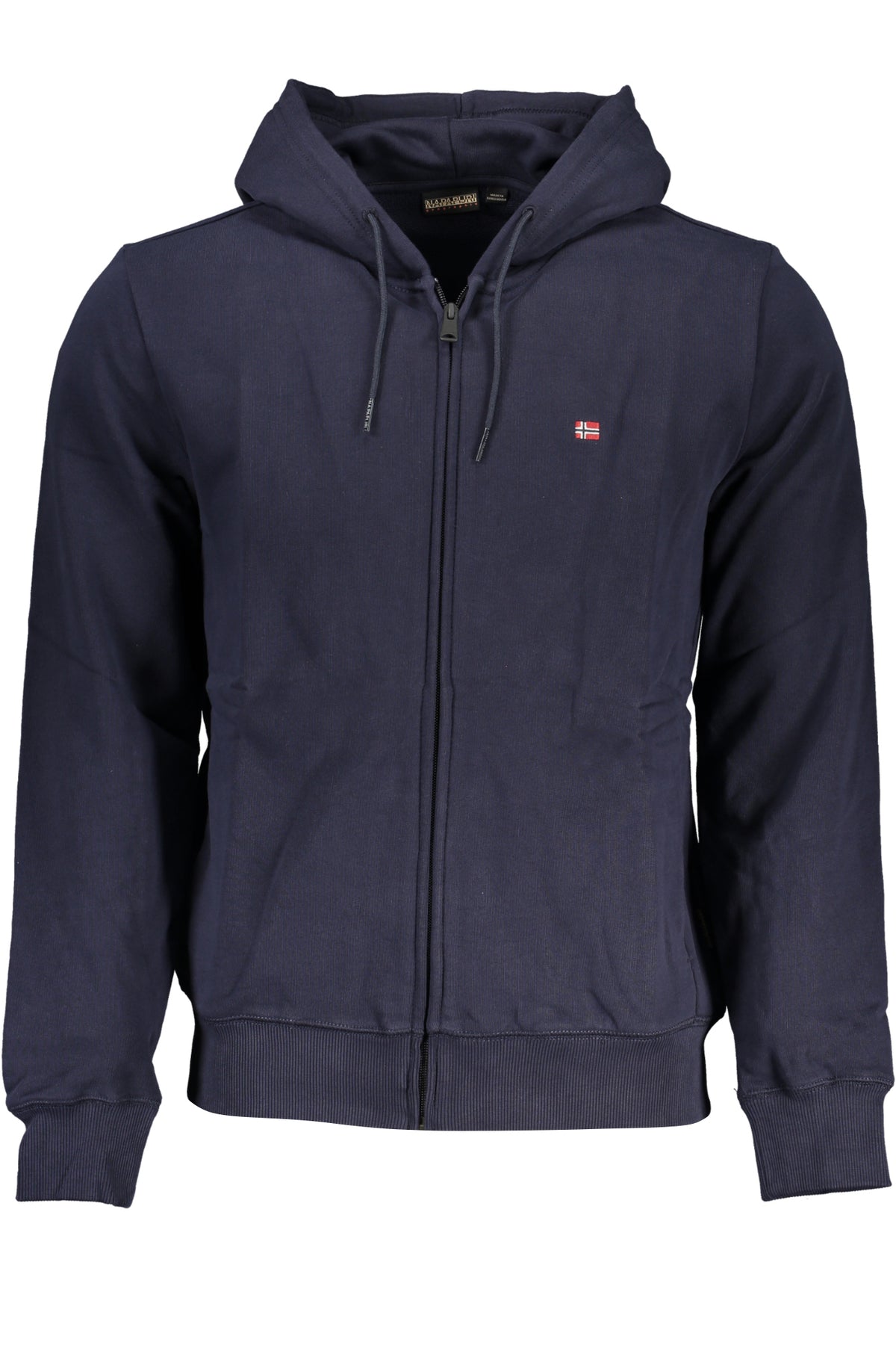 NAPAPIJRI FELPA CON ZIP UOMO BLU
