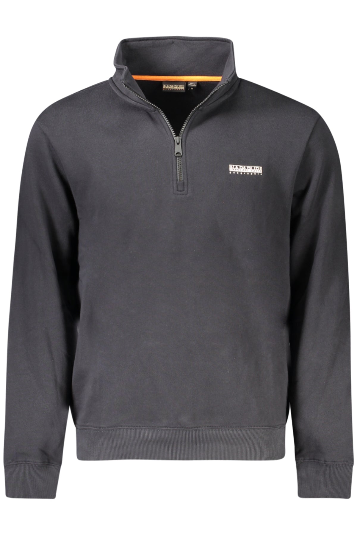 NAPAPIJRI FELPA SENZA ZIP UOMO NERO