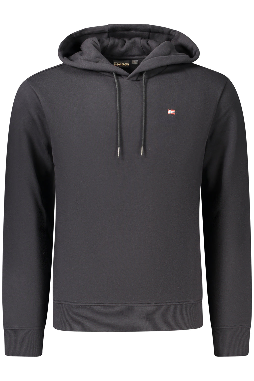 NAPAPIJRI FELPA SENZA ZIP UOMO NERO