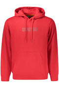 NAPAPIJRI FELPA SENZA ZIP UOMO ROSSO