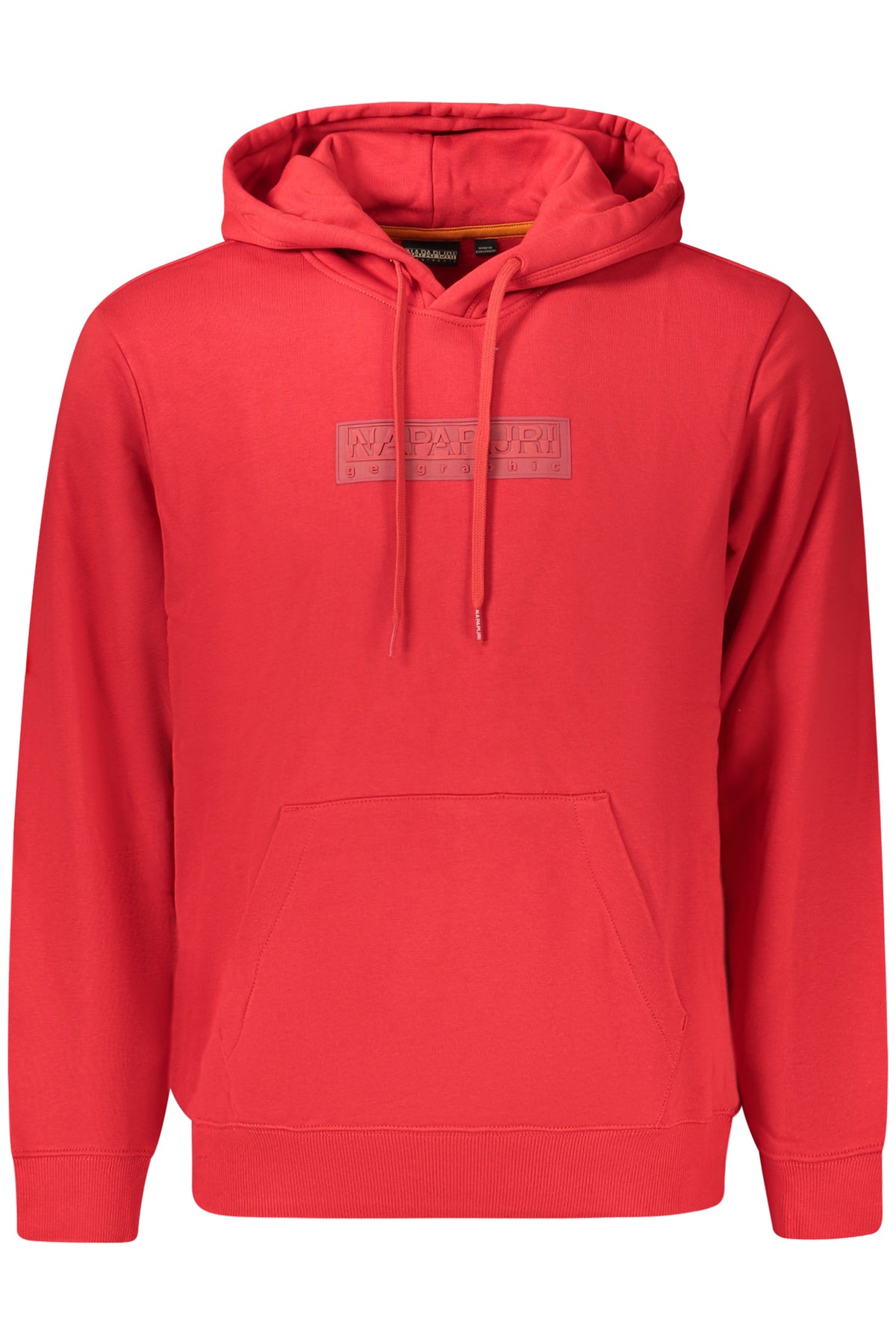 NAPAPIJRI FELPA SENZA ZIP UOMO ROSSO