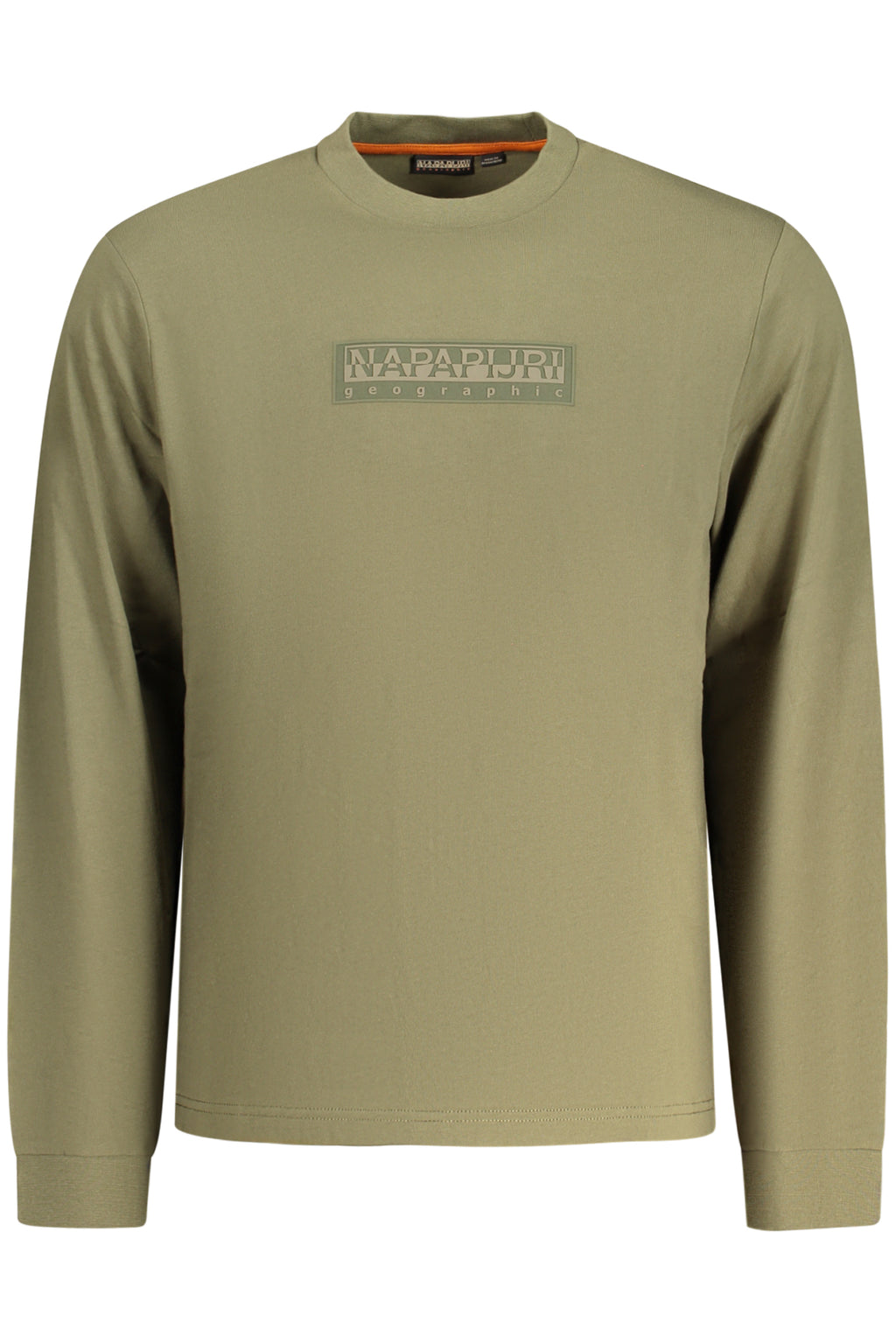 NAPAPIJRI T-SHIRT MANICHE LUNGHE UOMO VERDE