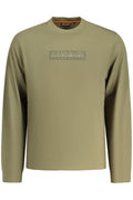 NAPAPIJRI T-SHIRT MANICHE LUNGHE UOMO VERDE