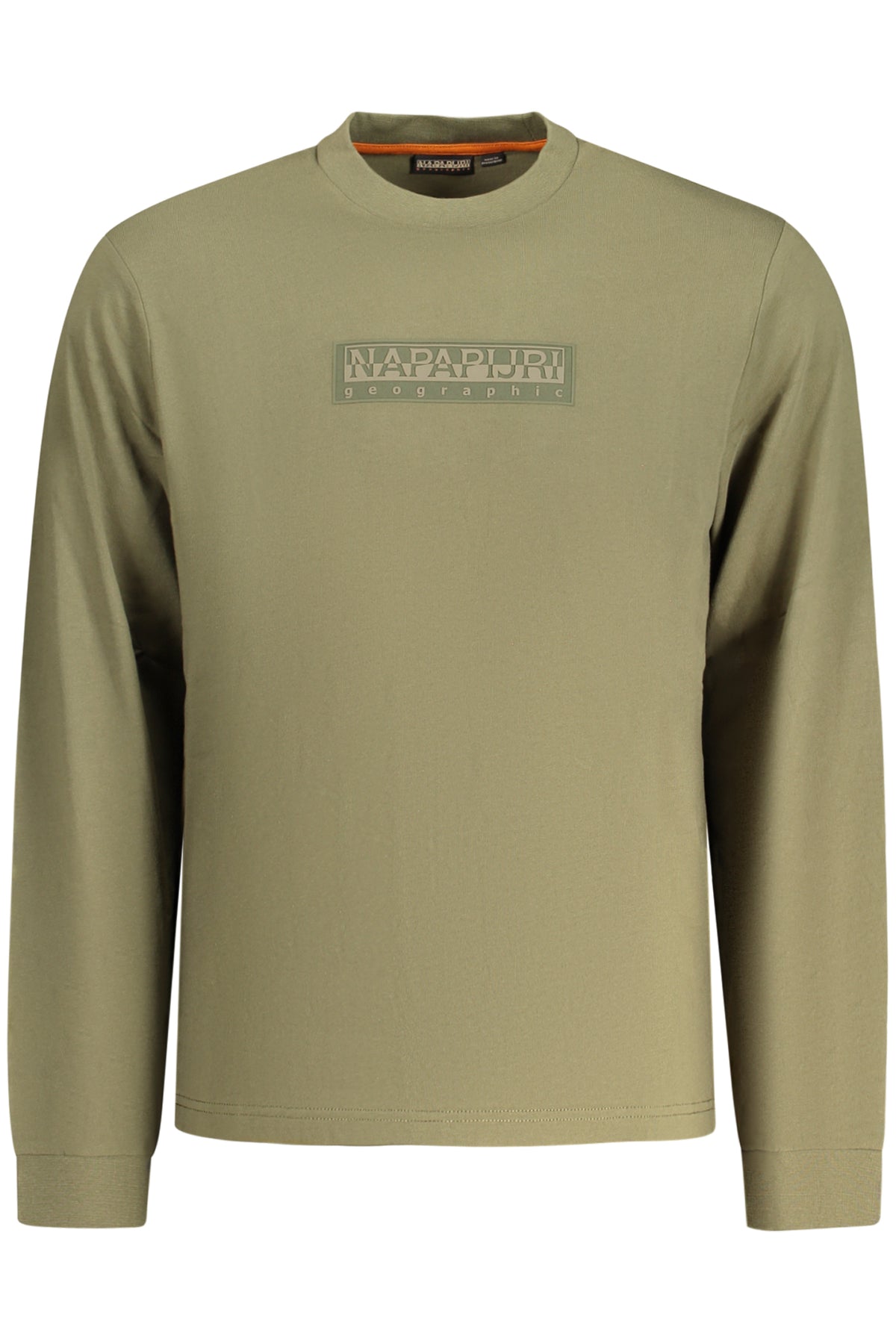 NAPAPIJRI T-SHIRT MANICHE LUNGHE UOMO VERDE