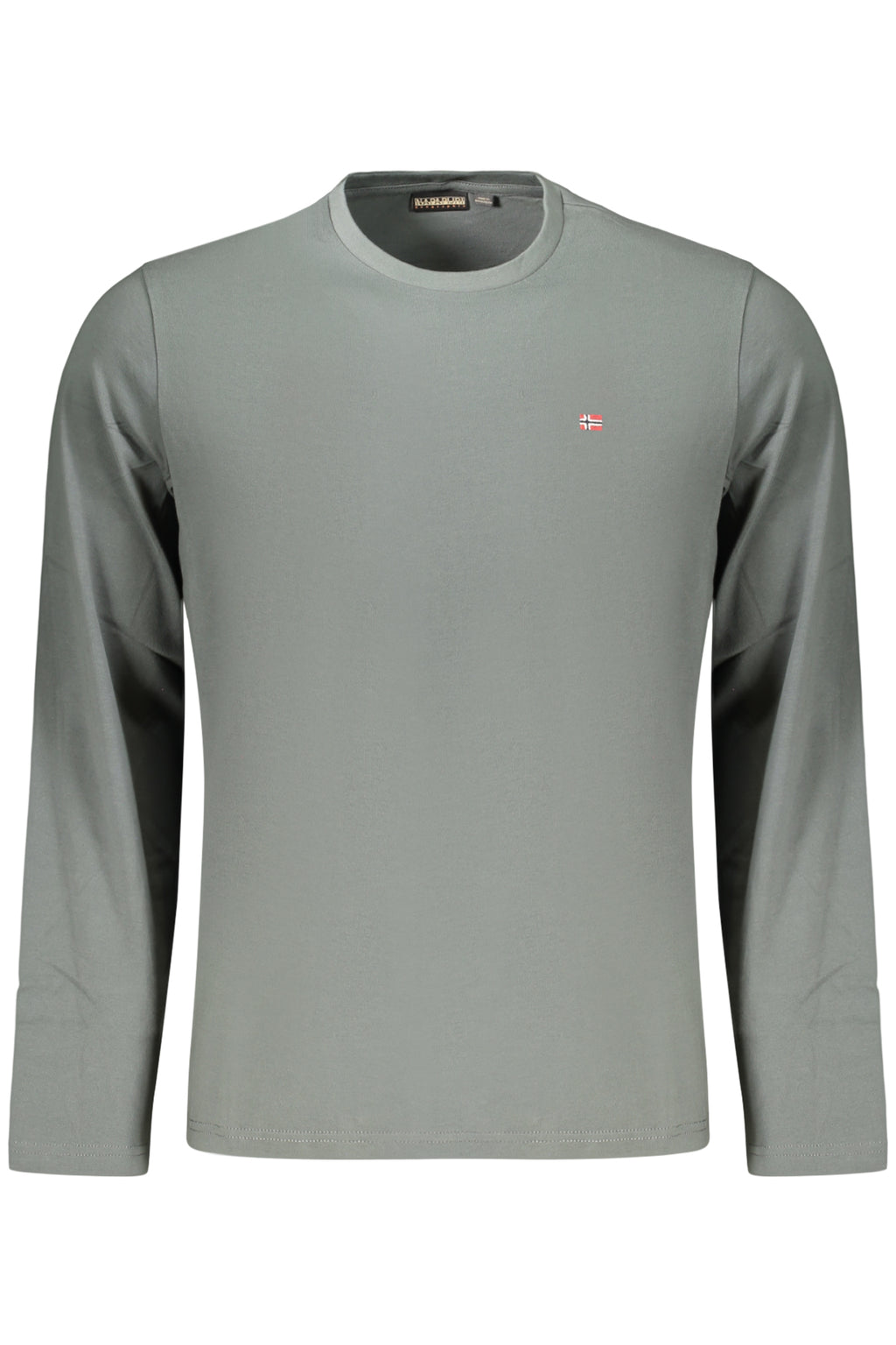 NAPAPIJRI T-SHIRT MANICHE LUNGHE UOMO VERDE