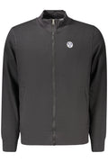 NORTH SAILS FELPA CON ZIP UOMO NERO