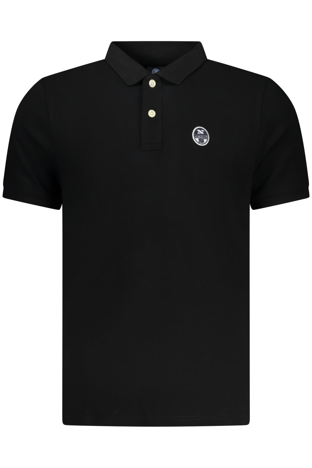 NORTH SAILS POLO MANICHE CORTE UOMO NERO