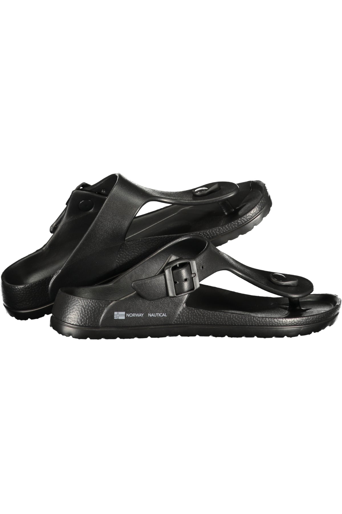 NORWAY 1963 CALZATURA CIABATTA UOMO NERO