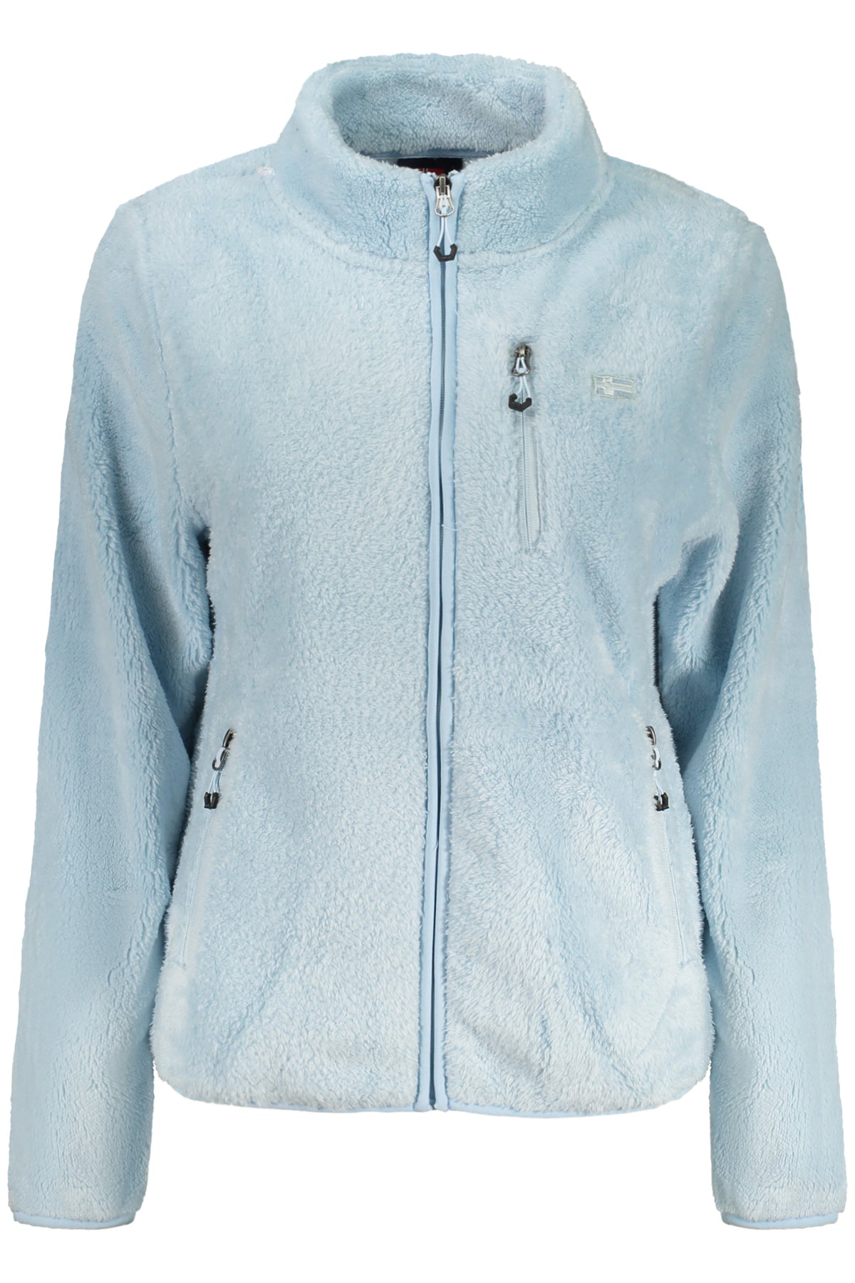 NORWAY 1963 FELPA CON ZIP DONNA AZZURRO