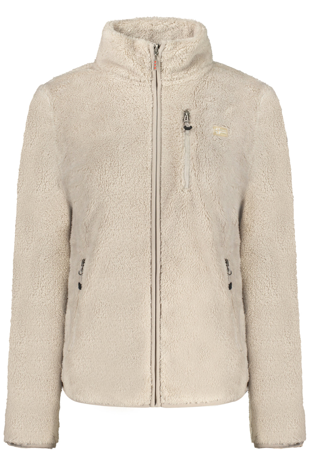 NORWAY 1963 FELPA CON ZIP DONNA BEIGE
