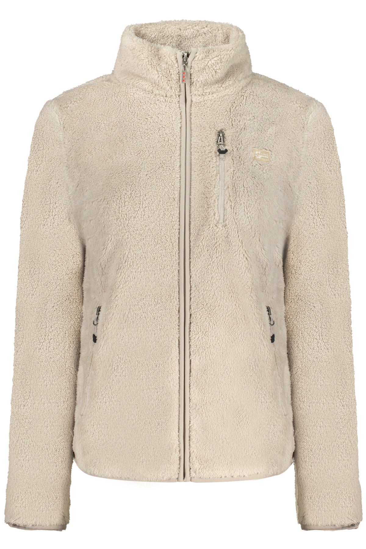 NORWAY 1963 FELPA CON ZIP DONNA BEIGE