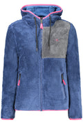 NORWAY 1963 FELPA CON ZIP DONNA BLU