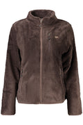 NORWAY 1963 FELPA CON ZIP DONNA MARRONE