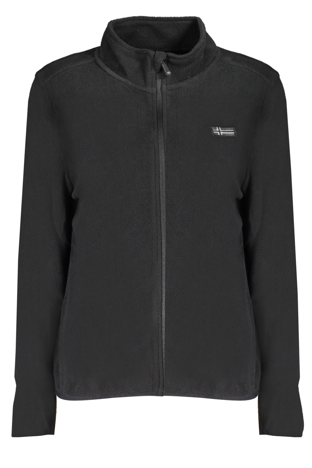 NORWAY 1963 FELPA CON ZIP DONNA NERO