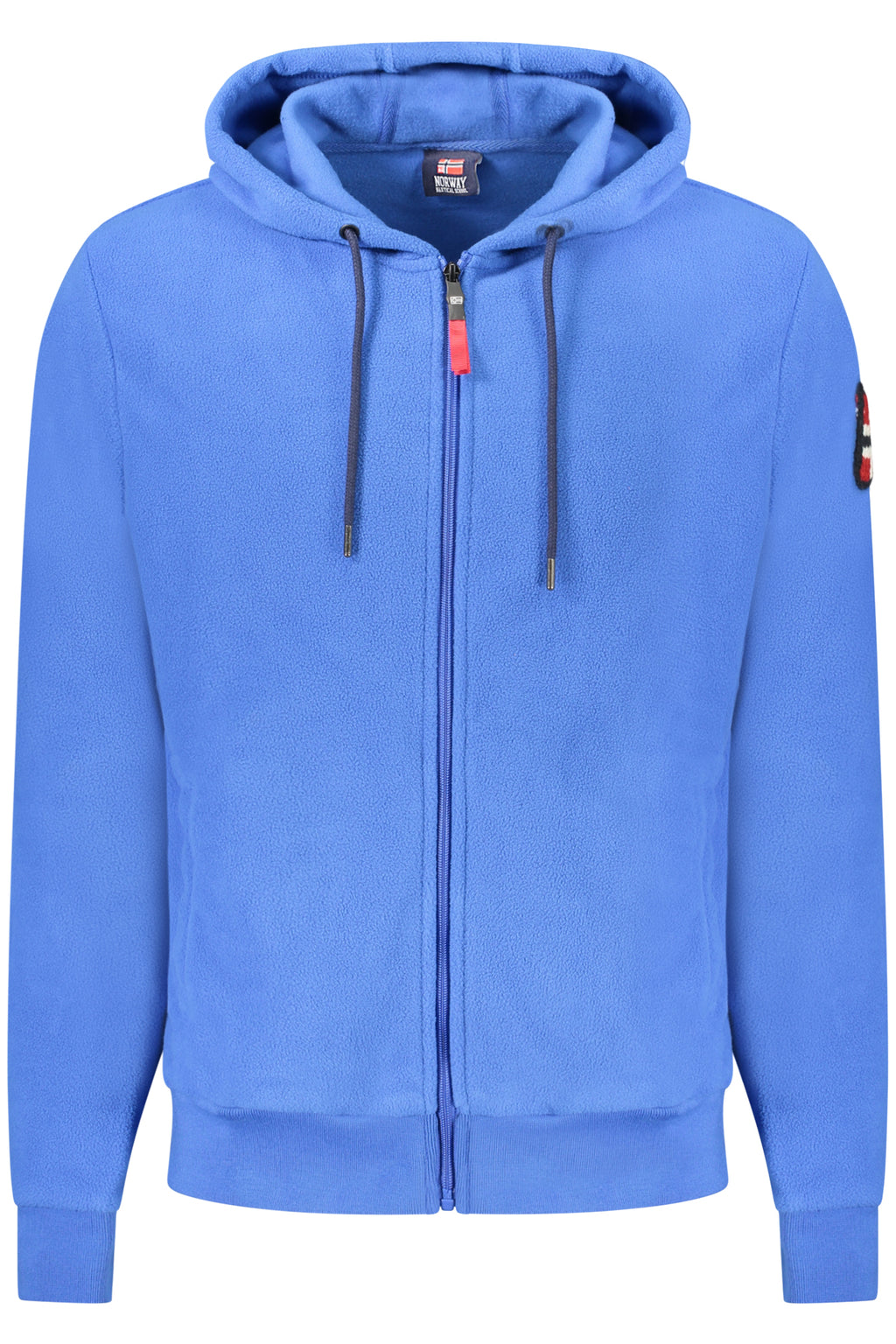 NORWAY 1963 FELPA CON ZIP UOMO BLU