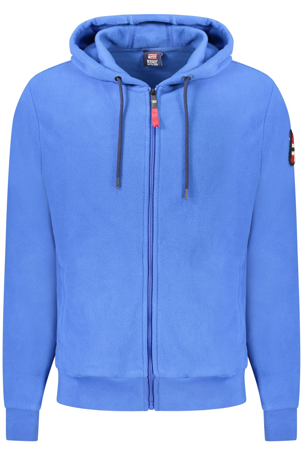 NORWAY 1963 FELPA CON ZIP UOMO BLU