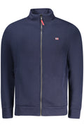 NORWAY 1963 FELPA CON ZIP UOMO BLU