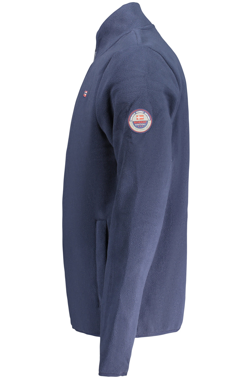 NORWAY 1963 FELPA CON ZIP UOMO BLU