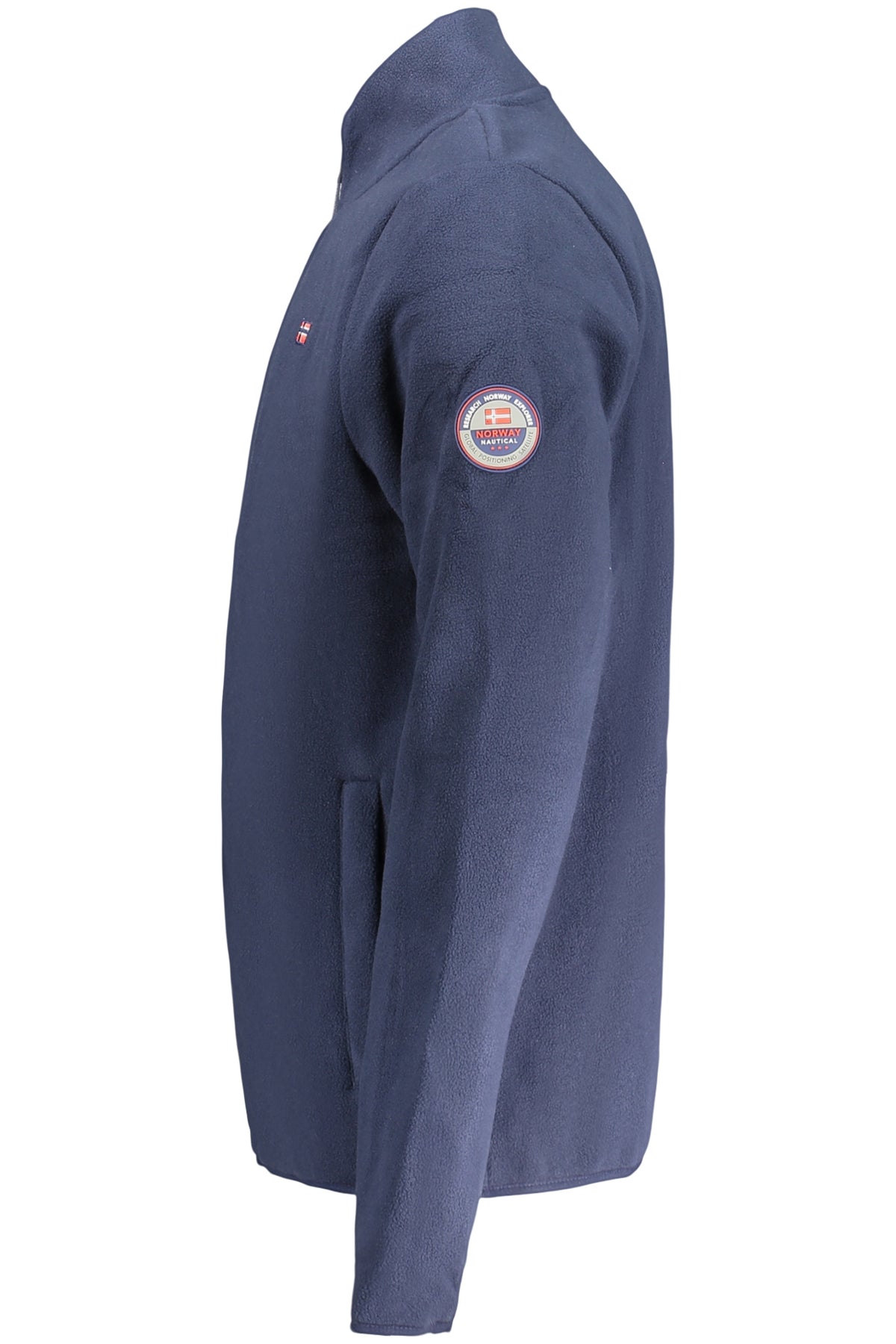 NORWAY 1963 FELPA CON ZIP UOMO BLU