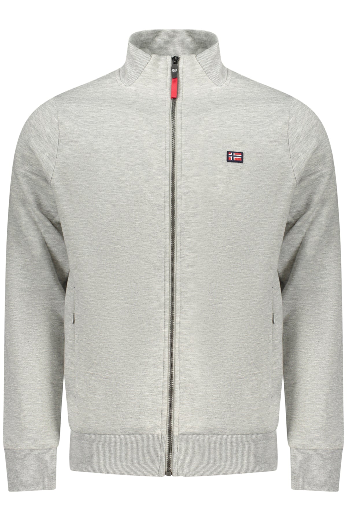NORWAY 1963 FELPA CON ZIP UOMO GRIGIO