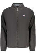 NORWAY 1963 FELPA CON ZIP UOMO NERO