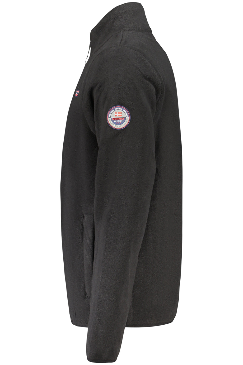 NORWAY 1963 FELPA CON ZIP UOMO NERO
