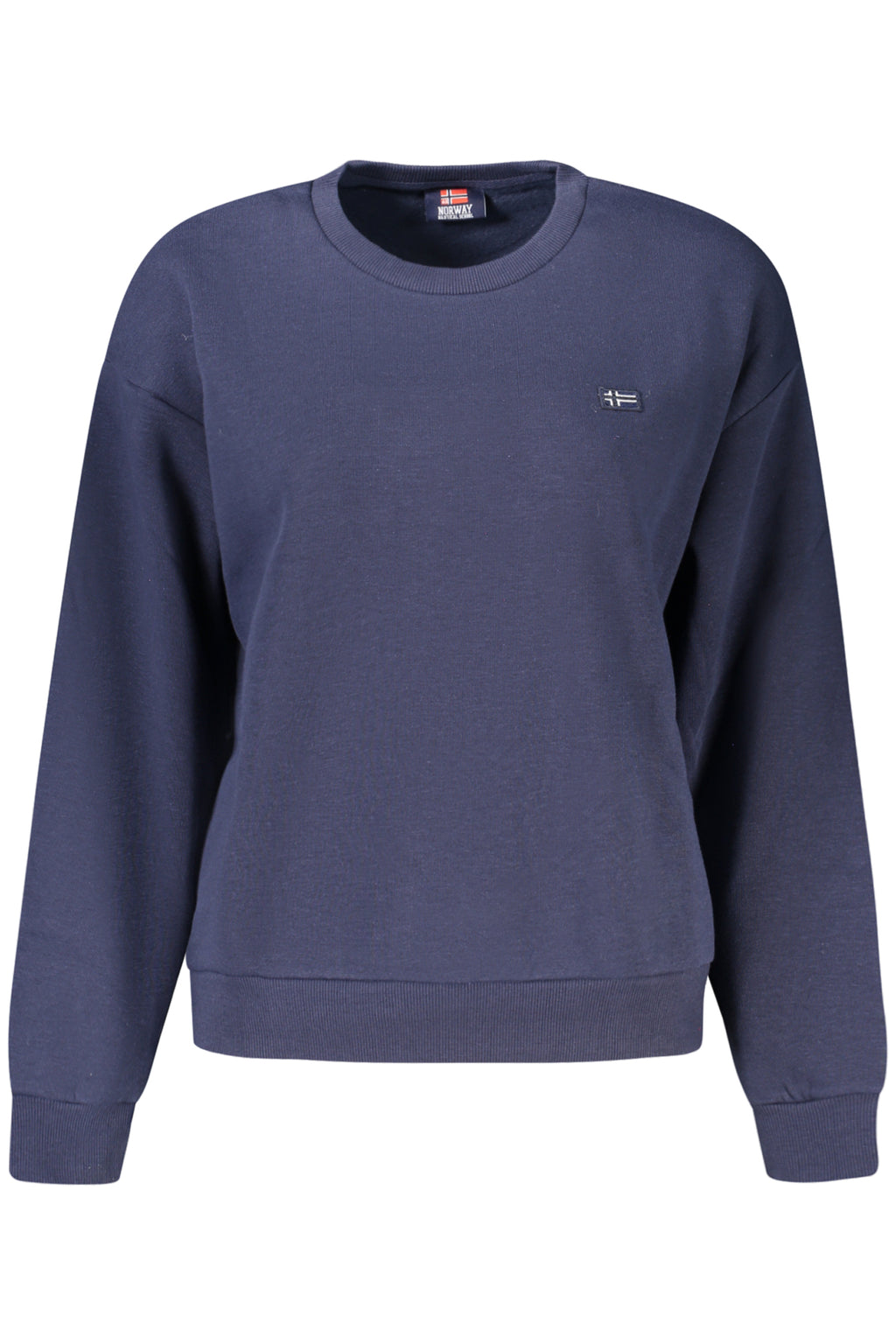 NORWAY 1963 FELPA SENZA ZIP DONNA BLU