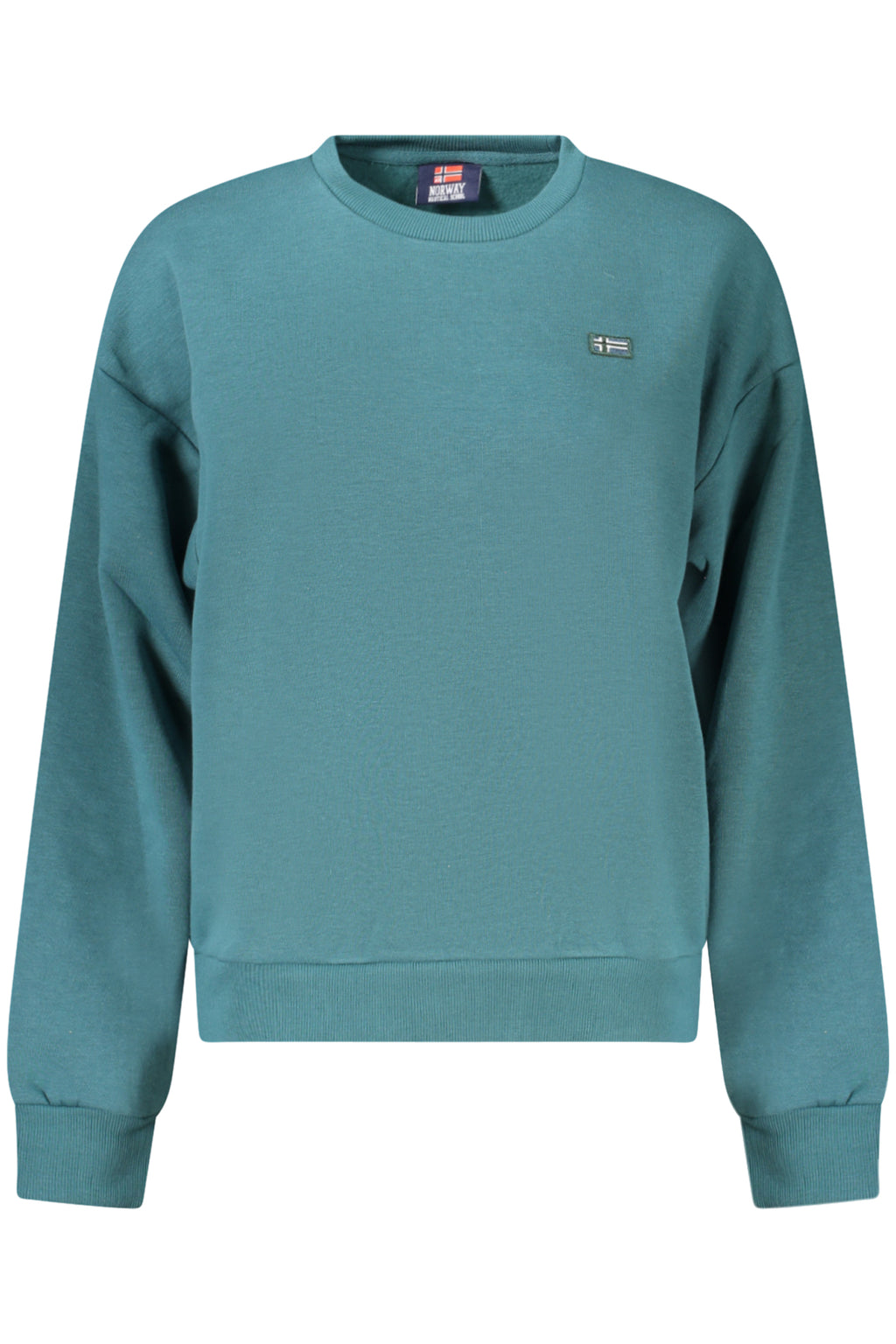 NORWAY 1963 FELPA SENZA ZIP DONNA VERDE