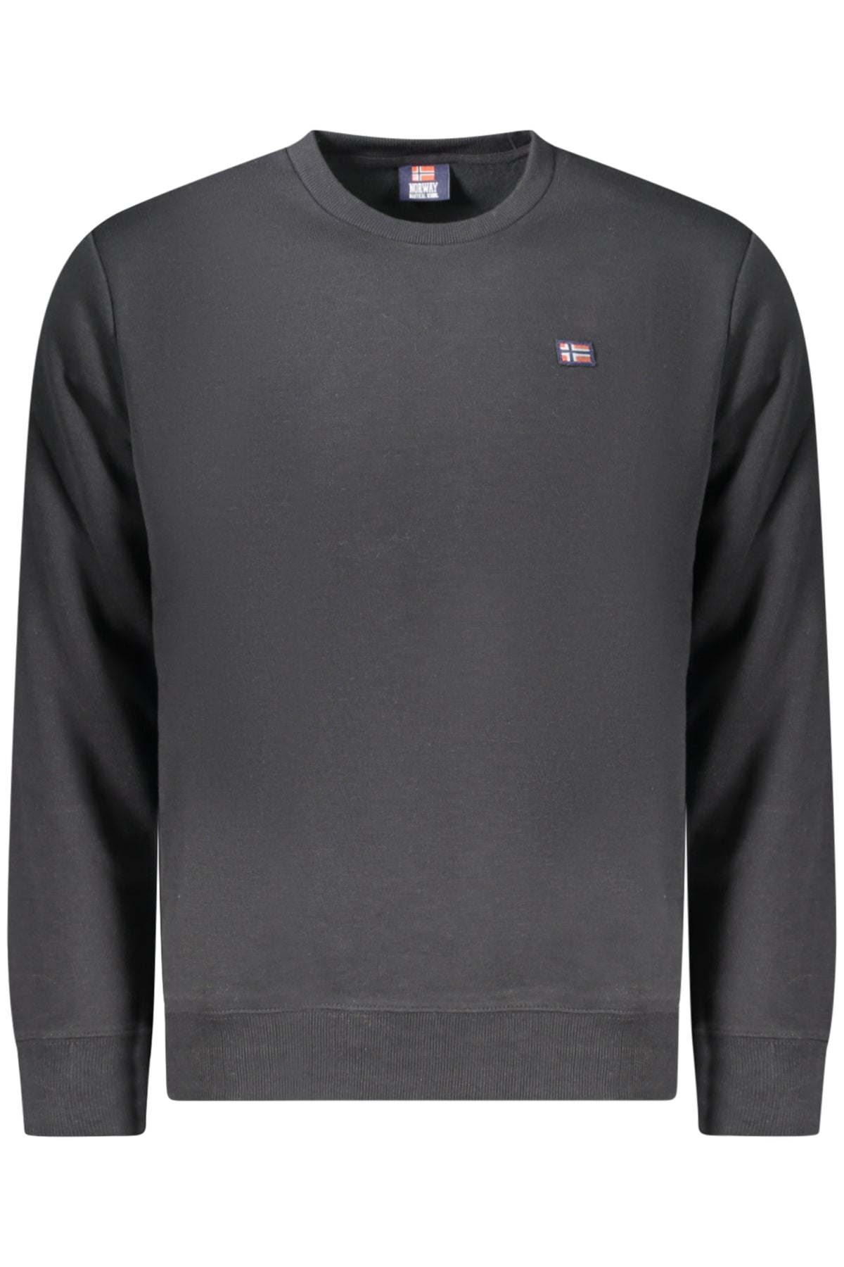 NORWAY 1963 FELPA SENZA ZIP UOMO NERO