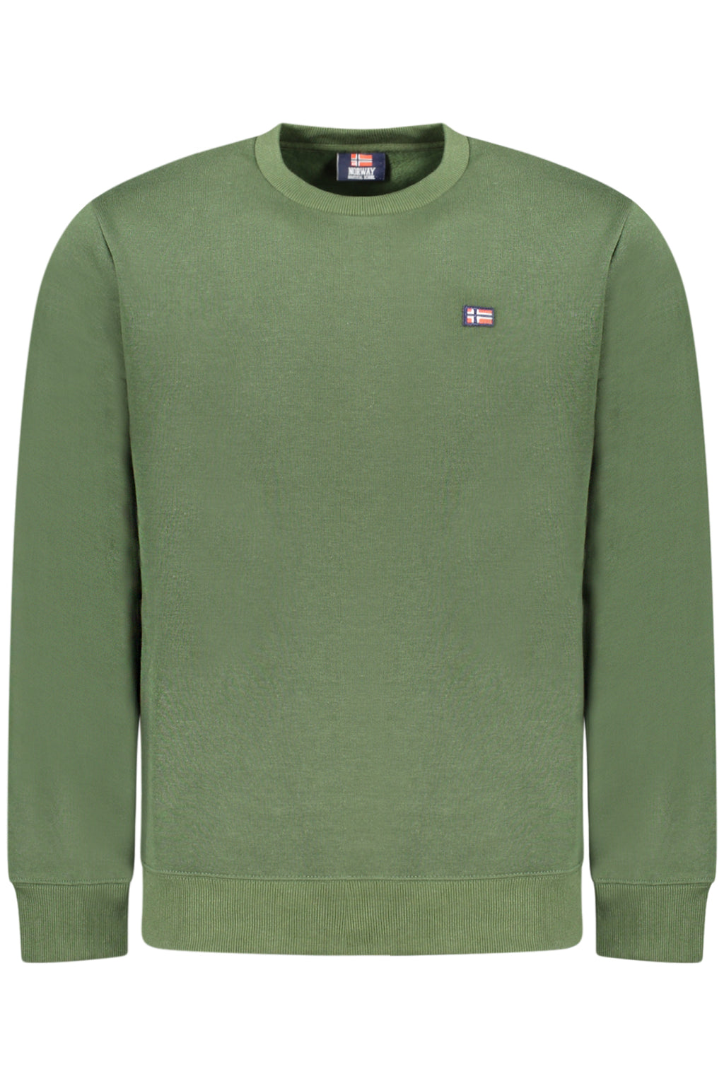 NORWAY 1963 FELPA SENZA ZIP UOMO VERDE