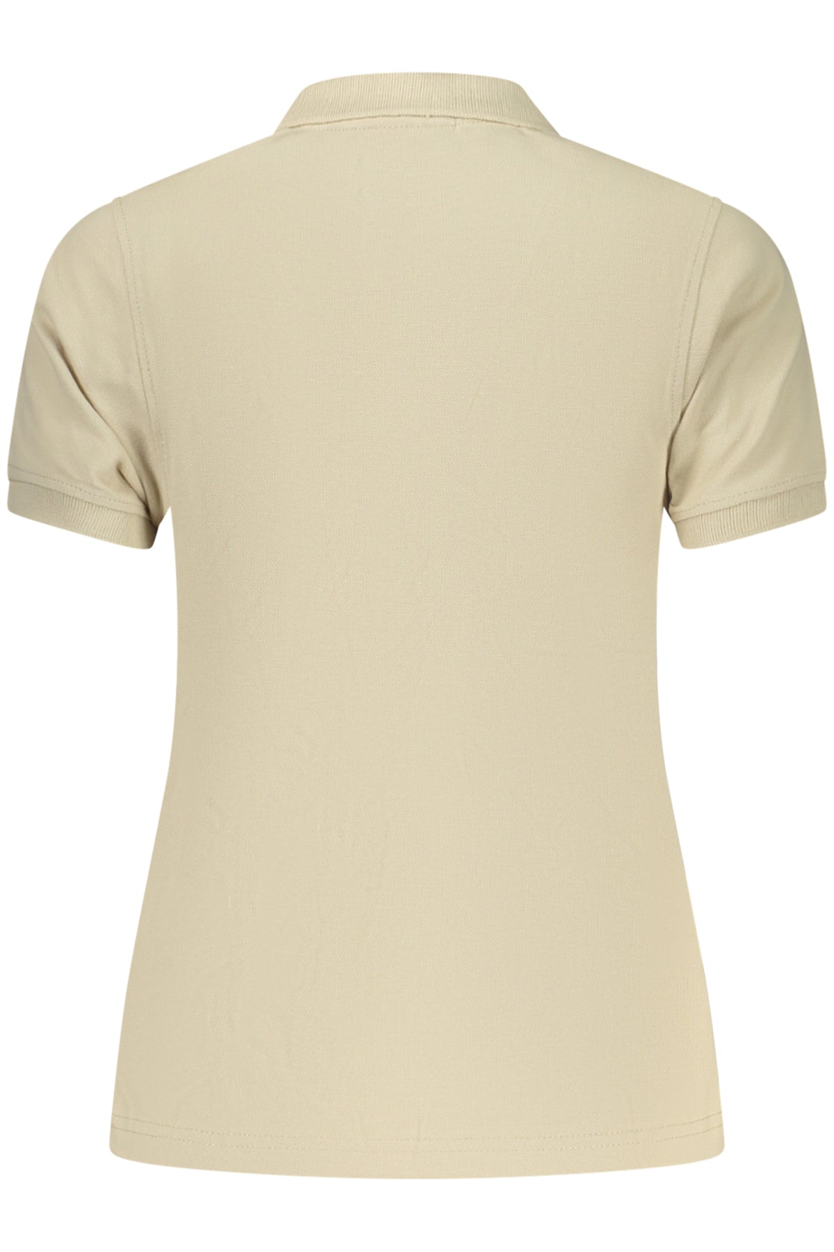 NORWAY 1963 POLO MANICHE CORTE DONNA BEIGE