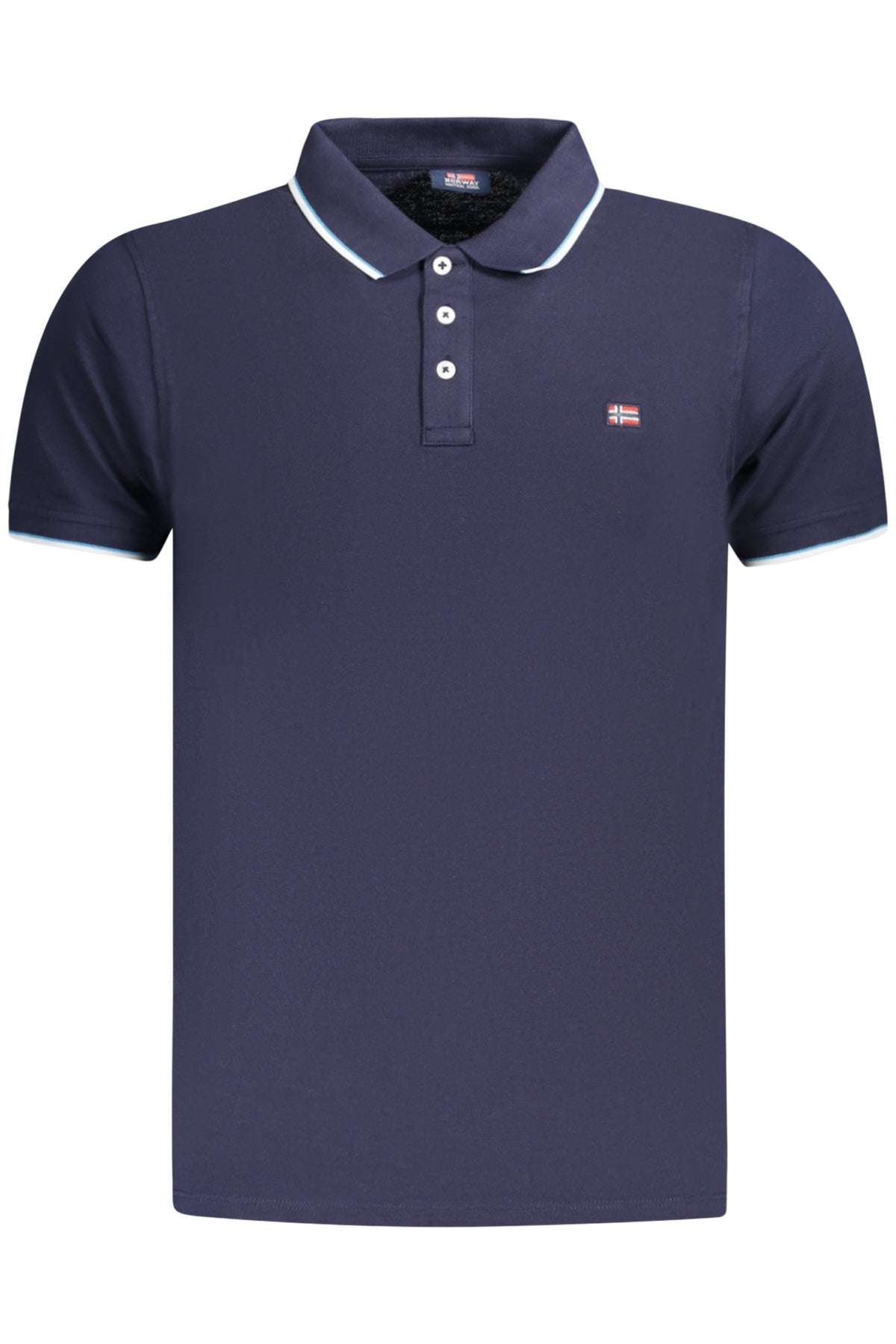 NORWAY 1963 POLO MANICHE CORTE UOMO BLU