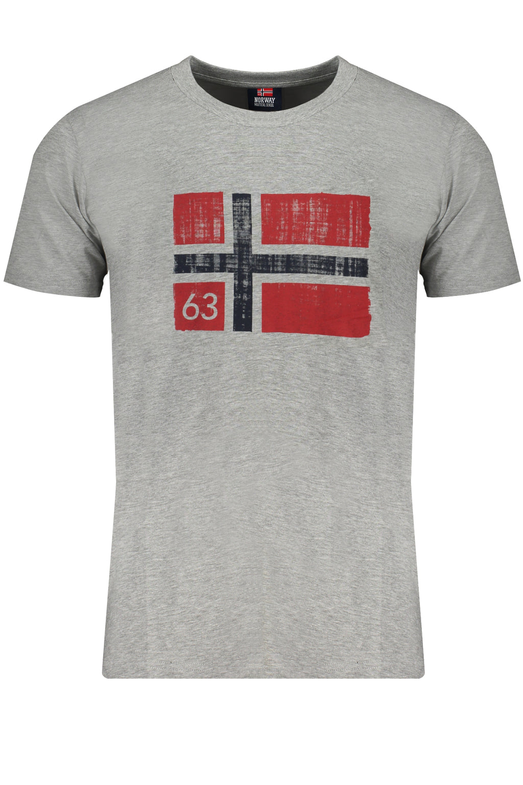 NORWAY 1963 T-SHIRT MANICHE CORTE UOMO GRIGIO