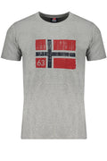 NORWAY 1963 T-SHIRT MANICHE CORTE UOMO GRIGIO