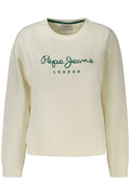 PEPE JEANS FELPA SENZA ZIP DONNA BIANCO