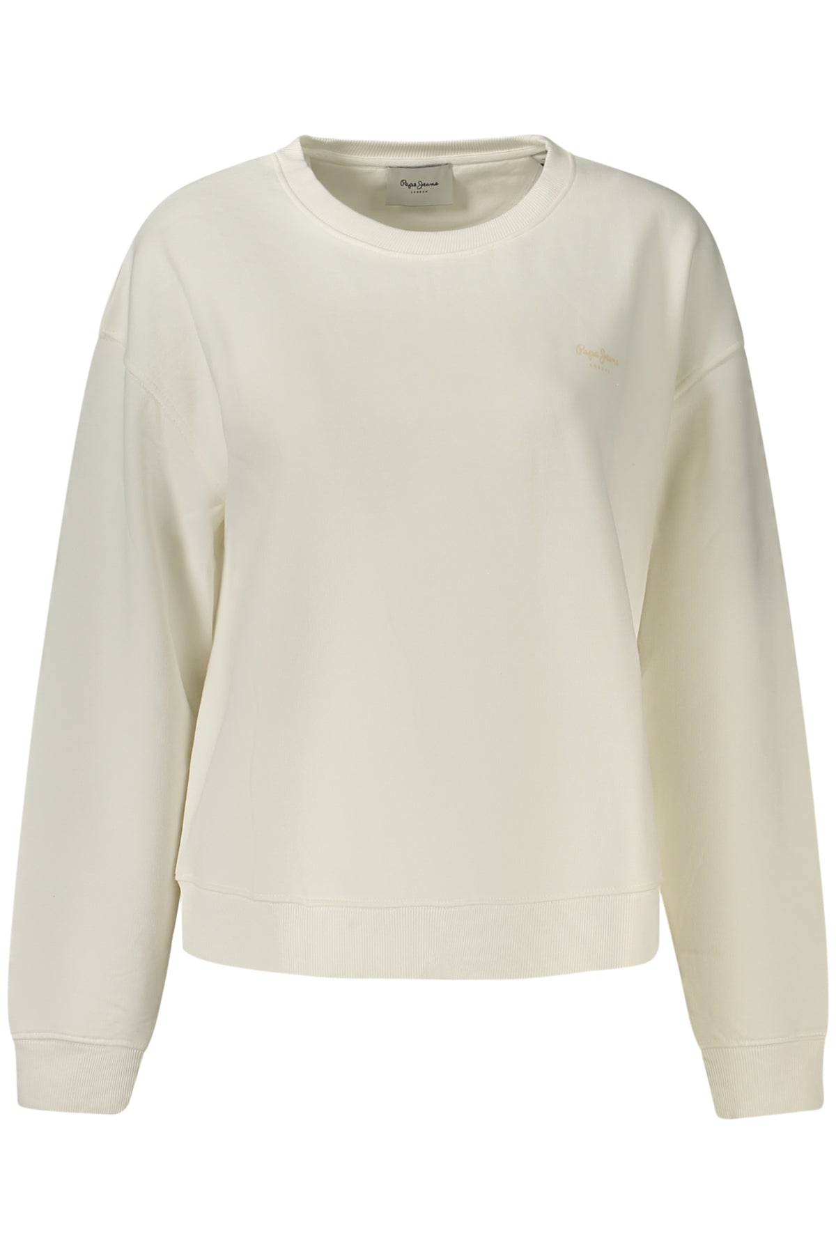 PEPE JEANS FELPA SENZA ZIP DONNA BIANCO