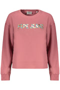 PEPE JEANS FELPA SENZA ZIP DONNA ROSA