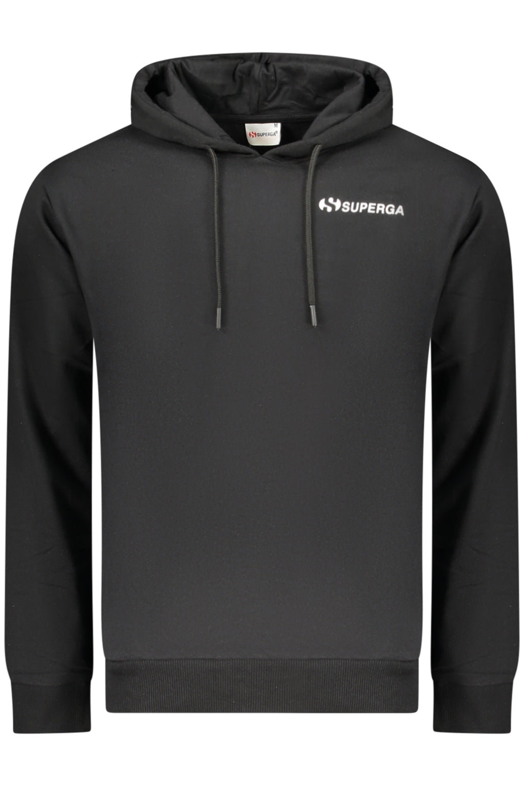 SUPERGA FELPA SENZA ZIP UOMO NERO
