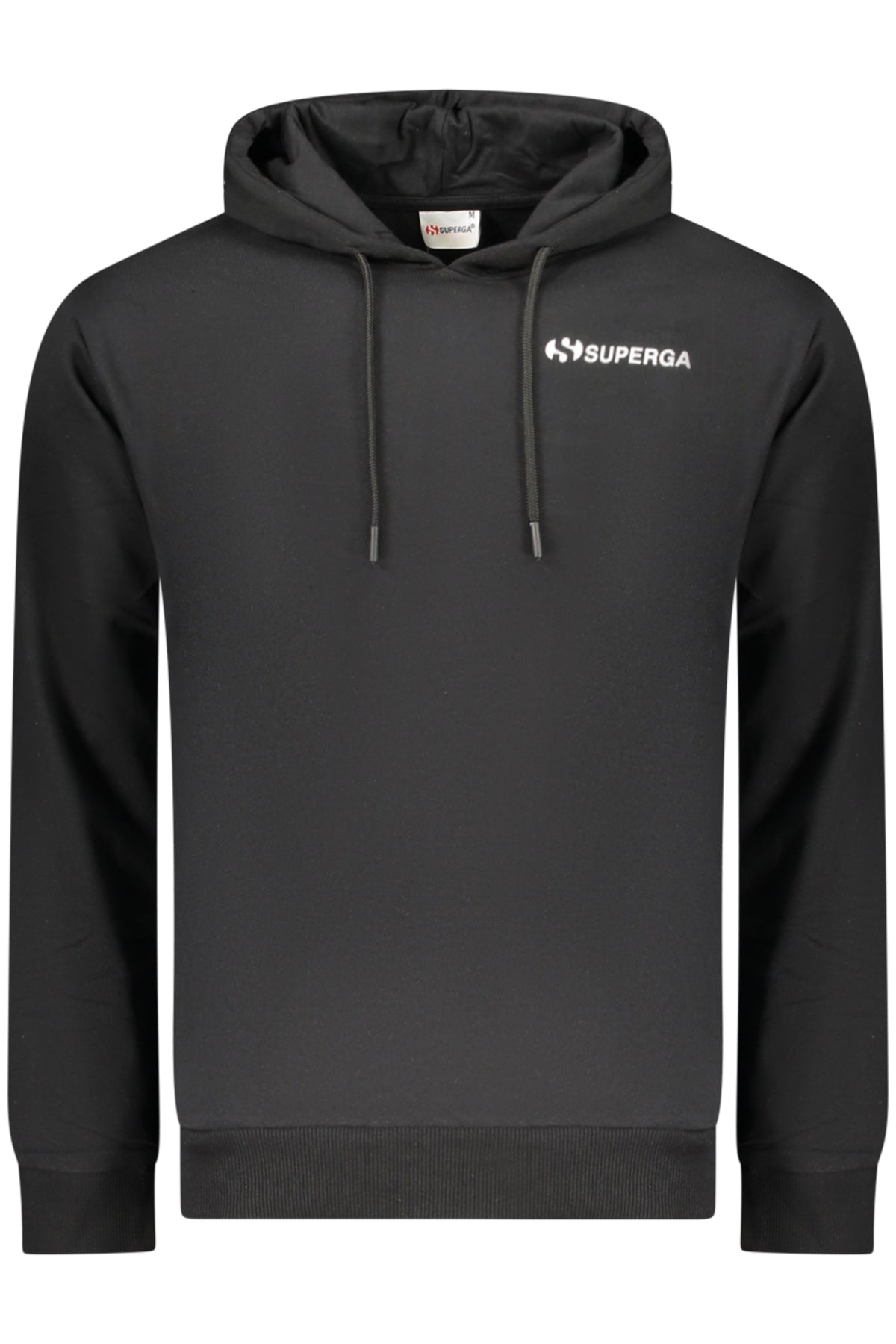 SUPERGA FELPA SENZA ZIP UOMO NERO