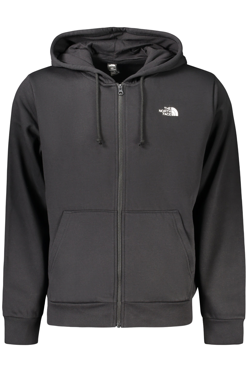 THE NORTH FACE FELPA CON ZIP UOMO NERO